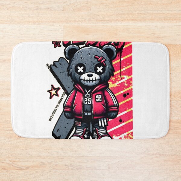 Item preview, Urban Streetwear Teddy Bear Graffiti Art designed and sold by Galaxydesignhub.