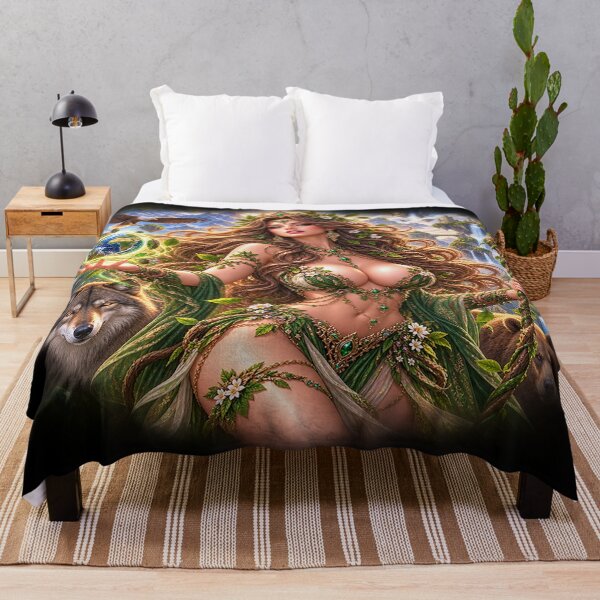 Item preview, Earth Enchantress – Goddess of Nature and Earth Magic designed and sold by TroviTutto.