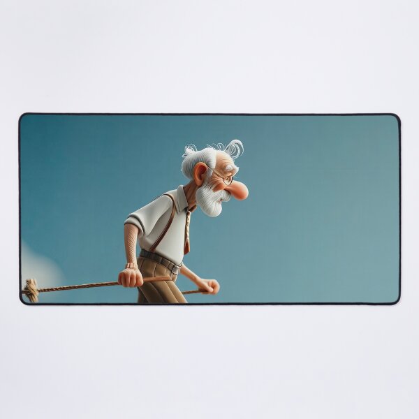 Item preview, Old Fart walking on a highwire designed and sold by Colin Bentham.
