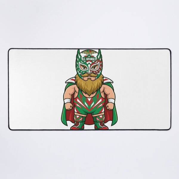 Item preview, Furious El Grande Luchador Garden Gnome designed and sold by Bad-Decisions-Designs.