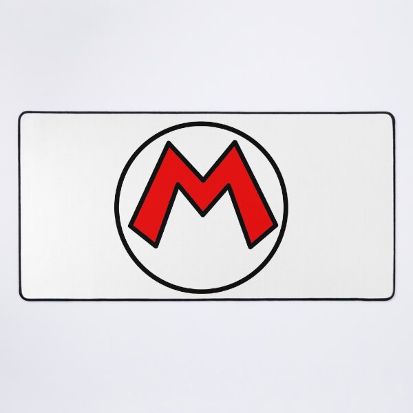 Item preview, Mario M Logo – Super Mario Gamer designed and sold by Shiningsticker8.