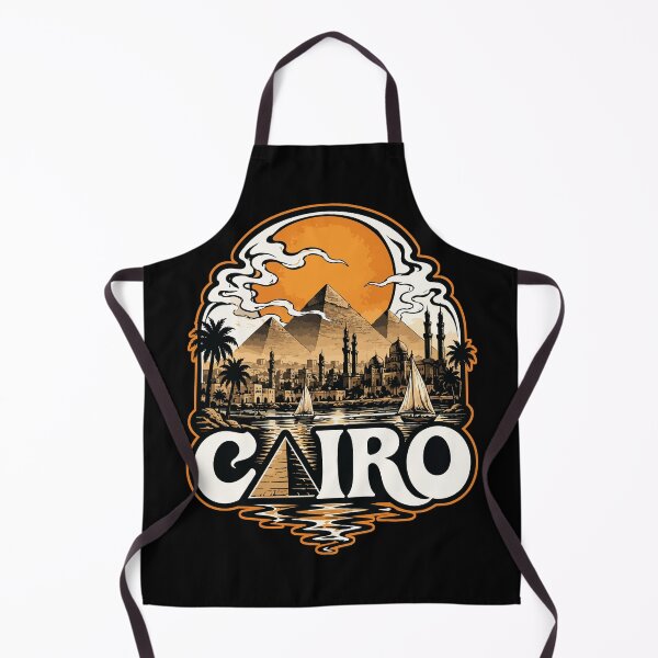 Item preview, Cairo Egypt Piramids Retro Vintage Travel designed and sold by TomFrontierArt.