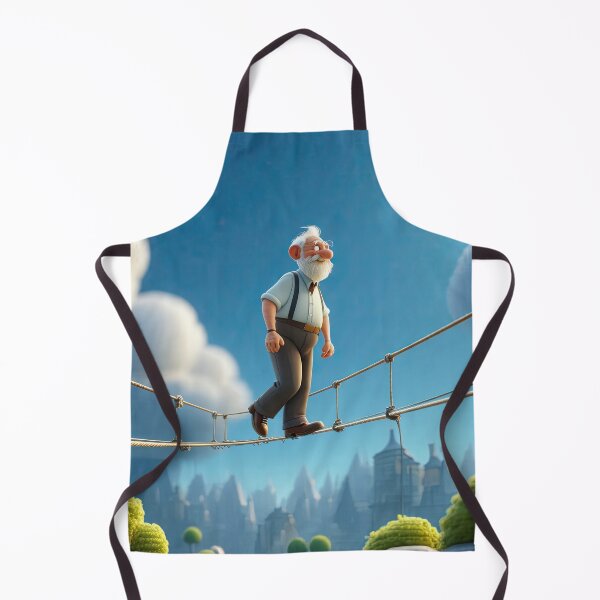 Item preview, Old Fart walking on a highwire designed and sold by Colin Bentham.