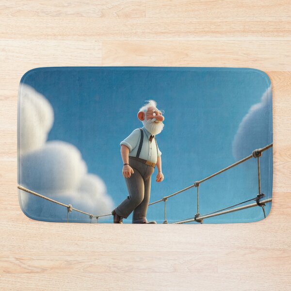 Item preview, Old Fart walking on a highwire designed and sold by Colin Bentham.
