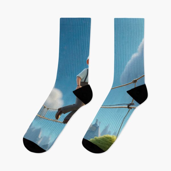 Item preview, Old Fart walking on a highwire designed and sold by Colin Bentham.