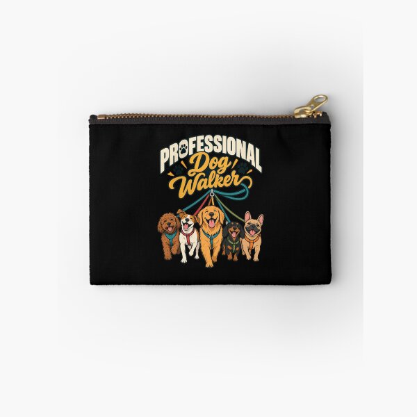Item preview, Professional Dog Walker Five Dogs Pet Care Design designed and sold by Ridaelb.