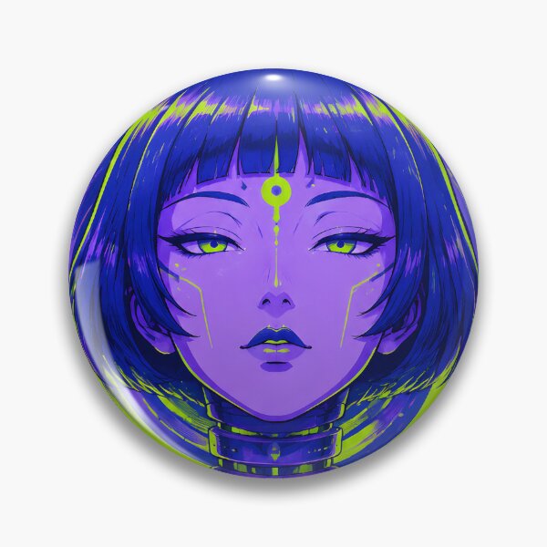 Item preview, Rokurokubi Oracle of the Spiral Circuit – Neon Yokai Anime designed and sold by Apocalyptic Art Studio.