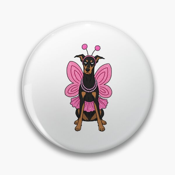 Item preview, Funny Doberman Fairy Dog Costume designed and sold by MonkiFlipp.