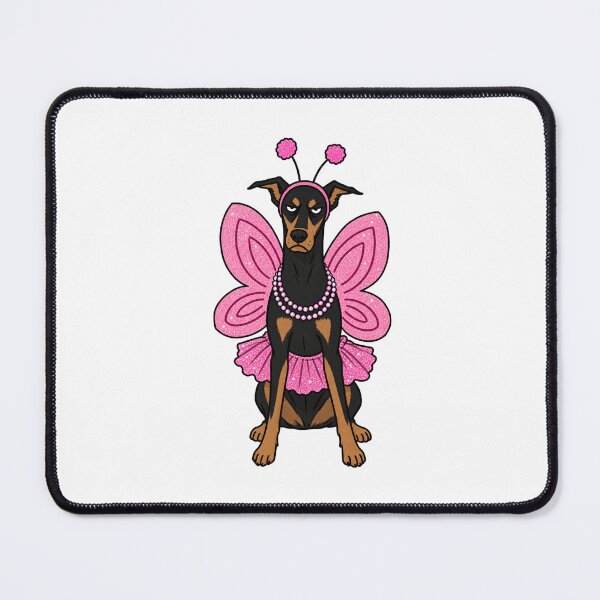 Item preview, Funny Doberman Fairy Dog Costume designed and sold by MonkiFlipp.