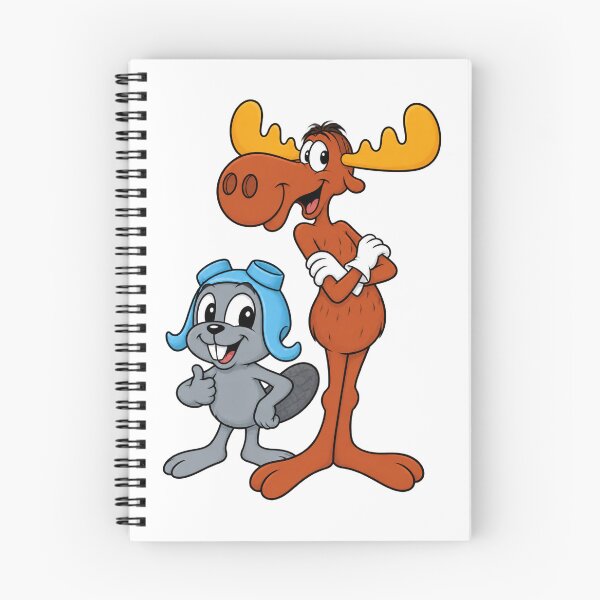 Item preview, Classic Cartoon Inspired Rocky and Bullwinkle Redesign Artwork designed and sold by sKetch Art.co.