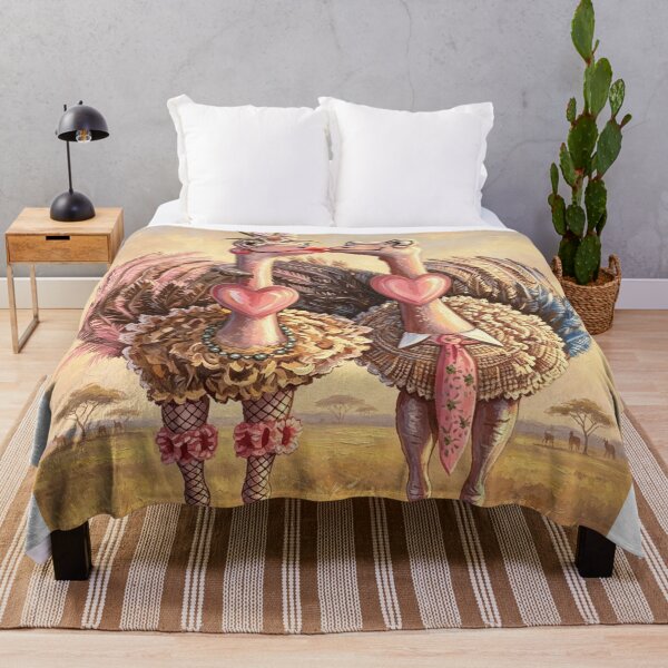 Item preview, Ostriches in love designed and sold by Jonsmartdesigns.