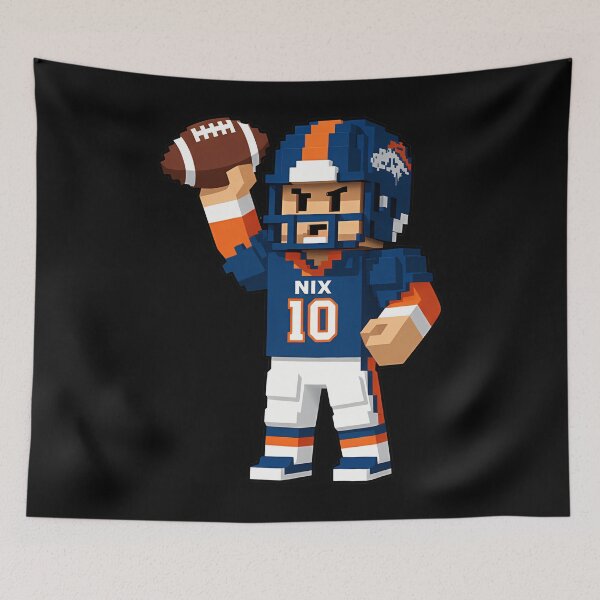 Item preview, Bo Lieve Bo Nix 8 Bit Denver Broncos designed and sold by emmamartist.