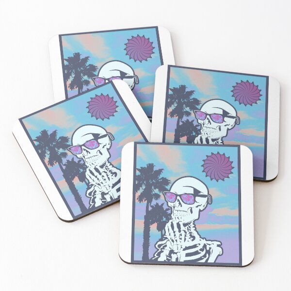 Item preview, Dead Cool | Skeleton Summer Graphic | Retro Summer Vibes designed and sold by Half Mess.