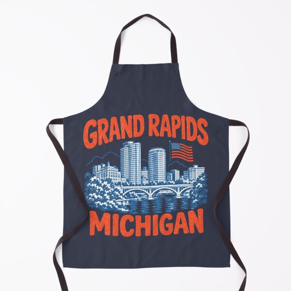 Item preview, Grand Rapids Retro City designed and sold by HowToCanadian.