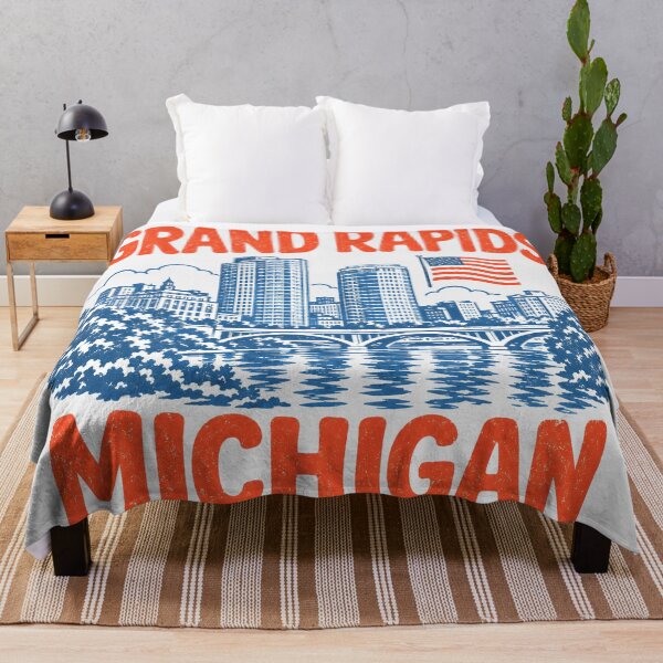 Item preview, Grand Rapids Retro City designed and sold by HowToCanadian.
