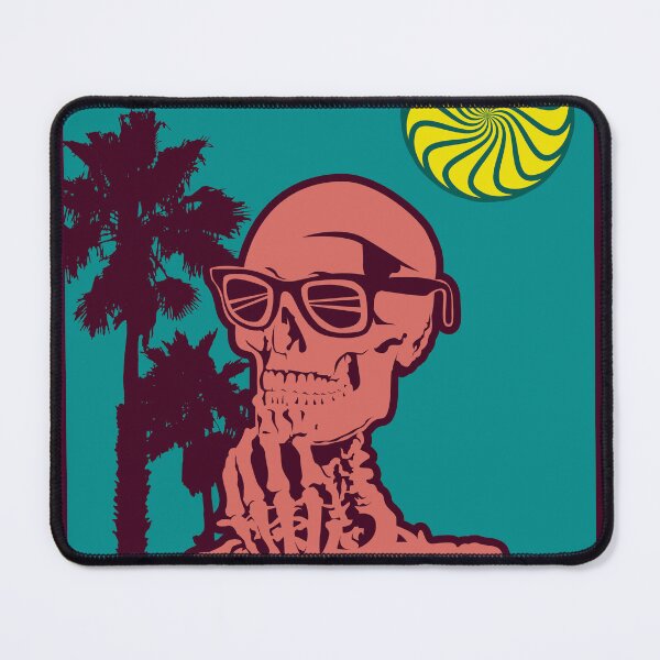 Item preview, Dead Cool | Skeleton Summer Graphic | Retro Summer Vibes designed and sold by Half Mess.