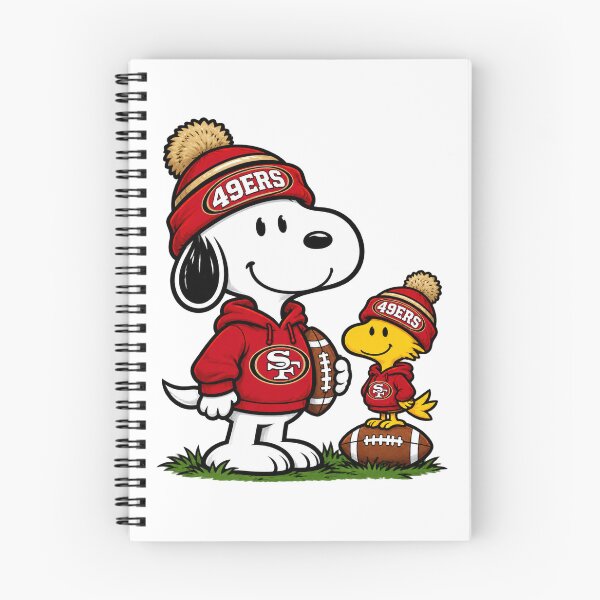 Item preview, San Francisco Inspired Snoopy and Woodstock Football Redesign Artwork designed and sold by sKetch Art.co.