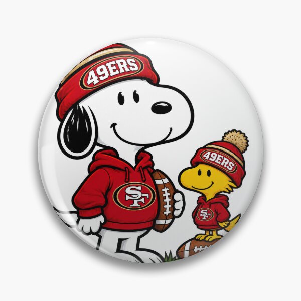 Item preview, San Francisco Inspired Snoopy and Woodstock Football Redesign Artwork designed and sold by sKetch Art.co.