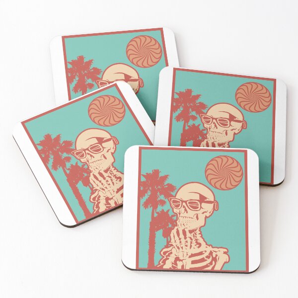 Item preview, Dead Cool | Skeleton Summer Graphic | Retro Summer Vibes designed and sold by Half Mess.