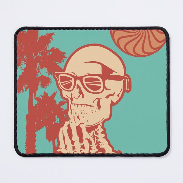 Item preview, Dead Cool | Skeleton Summer Graphic | Retro Summer Vibes designed and sold by Half Mess.
