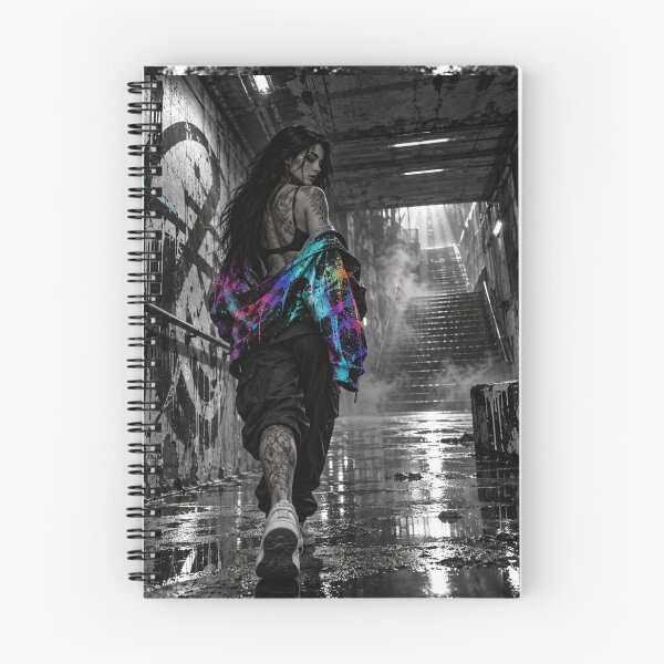 Item preview, Neon Rebel - Urban Grunge Street designed and sold by Personiq Kaleido.