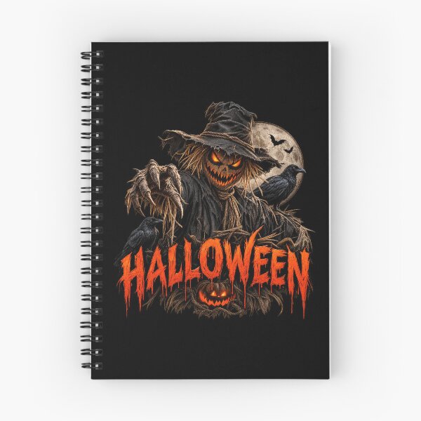 Item preview, Halloween Scarecrow – Pumpkin Head Horror Design designed and sold by PlumArtDesign.