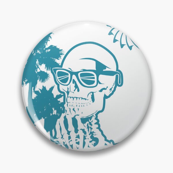 Item preview, Dead Cool | Skeleton Summer Graphic | Retro Summer Vibes designed and sold by Half Mess.