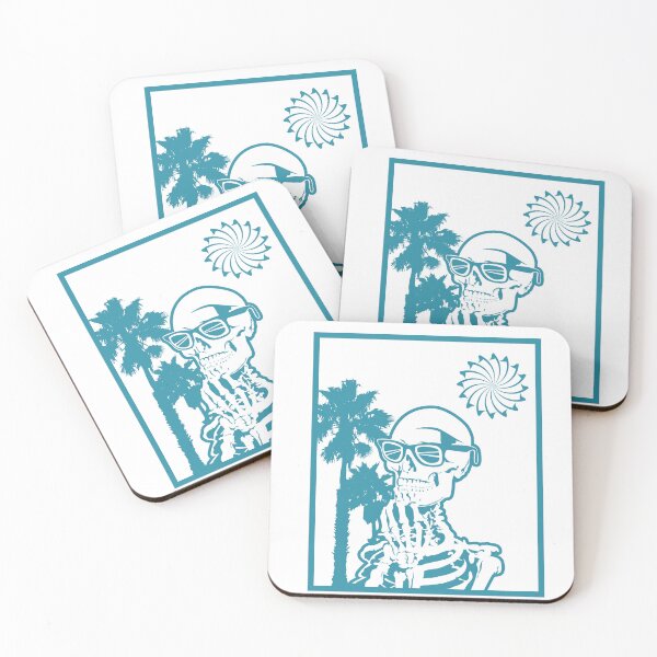Item preview, Dead Cool | Skeleton Summer Graphic | Retro Summer Vibes designed and sold by Half Mess.