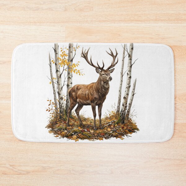 Item preview, Deer in an Autumn Forest designed and sold by Isliath.