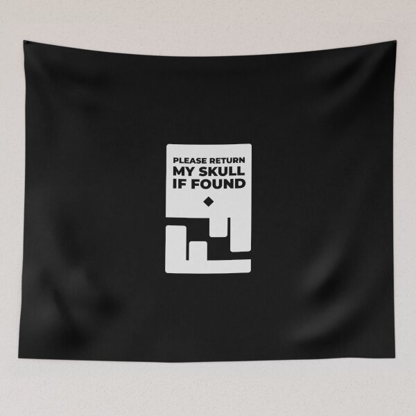 Item preview, Please Return My Skull If Found | Funny Burnout Humor designed and sold by offquote. by nttglyphs.