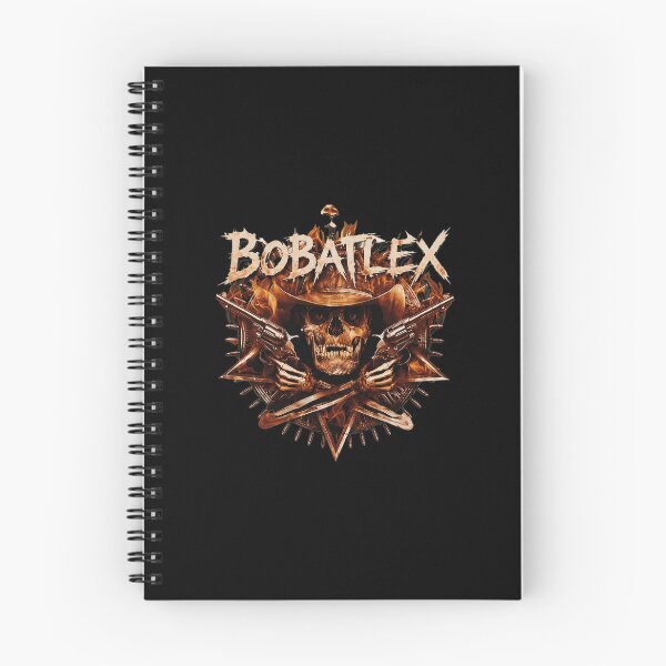 Item preview, BOBAFLEXS Skull Cowboy Guns Flames designed and sold by Oluwa290Arts.