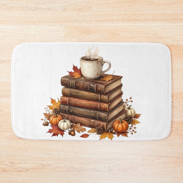 Item preview, Books and reading in autumn designed and sold by Isliath.