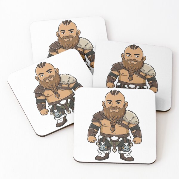 Item preview, Spectacular El Hijo del Vikingo Lucha Libre Gnome designed and sold by Bad-Decisions-Designs.
