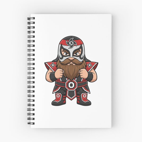 Item preview, Legendary Octagon Lucha Libre Garden Gnome designed and sold by Bad-Decisions-Designs.