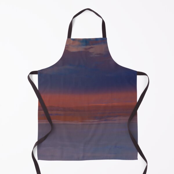 Item preview, Digital painting of a dark red beach sunset designed and sold by trisfits.