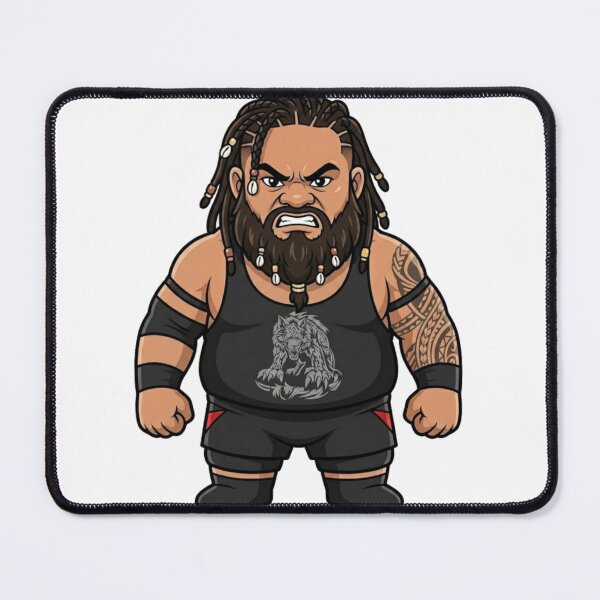 Item preview, Ferocious Jacob Fatu Bloodline Garden Gnome designed and sold by Bad-Decisions-Designs.