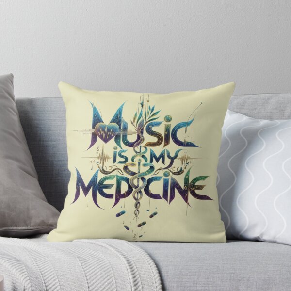 Item preview, Music Is My Medicine designed and sold by SkrabinhoArt.