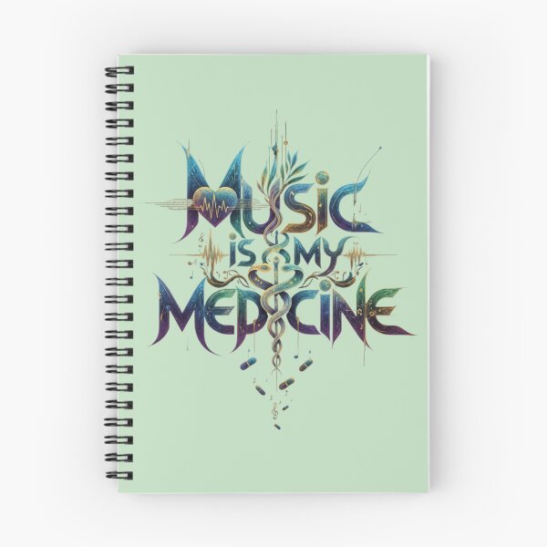 Item preview, Music Is My Medicine designed and sold by SkrabinhoArt.
