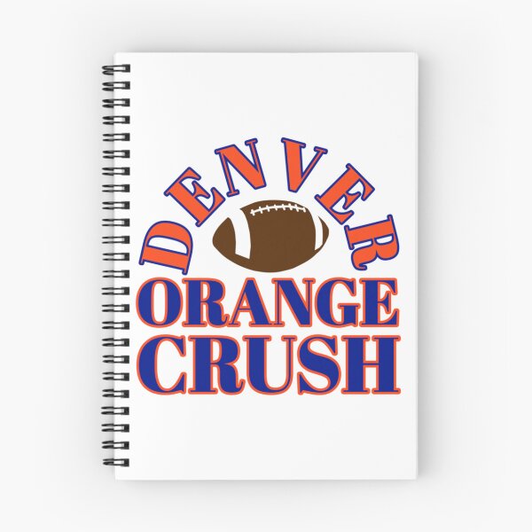 Item preview, Denver Broncos Orange Crush Retro Design designed and sold by Christopher Murray.