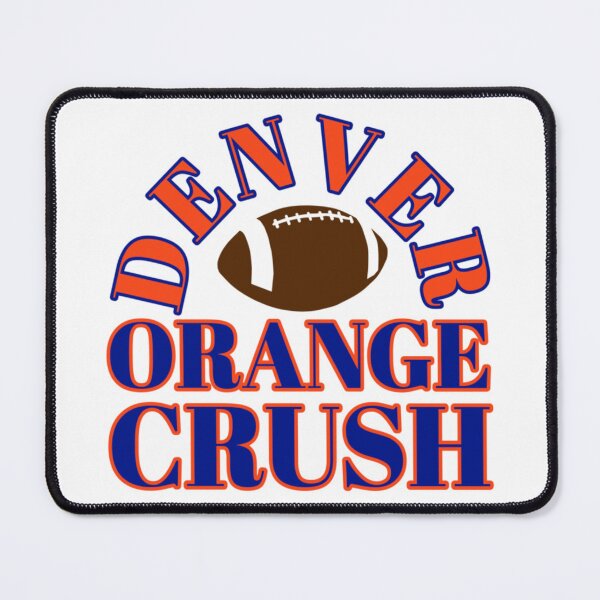 Item preview, Denver Broncos Orange Crush Retro Design designed and sold by Christopher Murray.