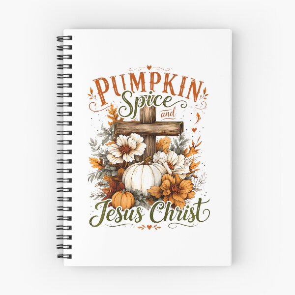 Item preview, Pumpkin Spice And Jesus Christ Funny Fall Christian Floral designed and sold by Strow--bary.