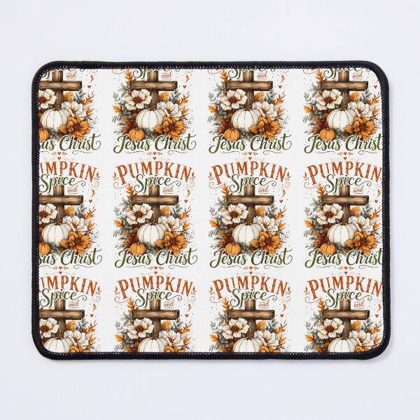 Item preview, Pumpkin Spice And Jesus Christ Funny Fall Christian Floral designed and sold by Strow--bary.