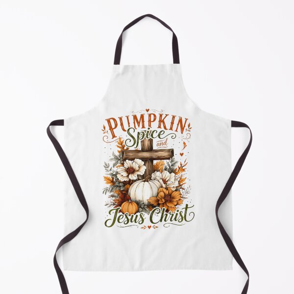 Item preview, Pumpkin Spice And Jesus Christ Funny Fall Christian Floral designed and sold by Strow--bary.