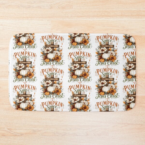 Item preview, Pumpkin Spice And Jesus Christ Funny Fall Christian Floral designed and sold by Strow--bary.