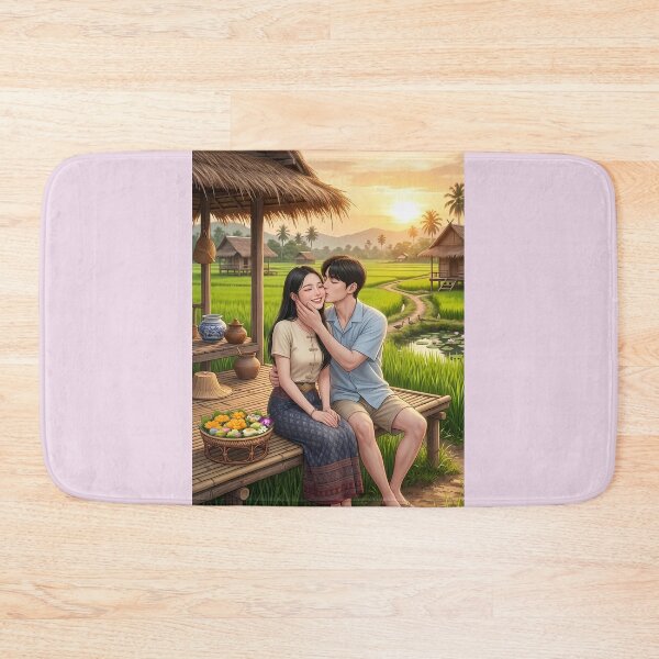 Item preview, Romantic Couple in Nature designed and sold by nammonartstudio.