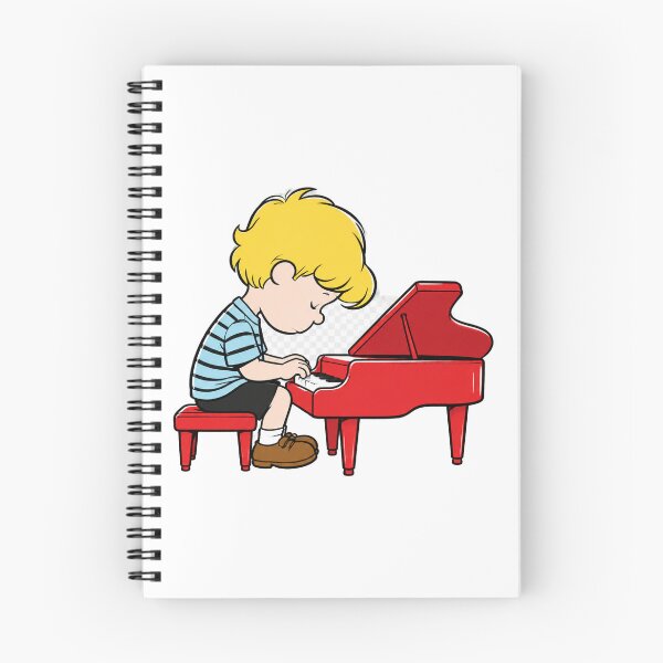 Item preview, Piano Man Peanuts Schroeder Inspired Design with Multiple Color Options for Fans designed and sold by ClipFrFortnite.