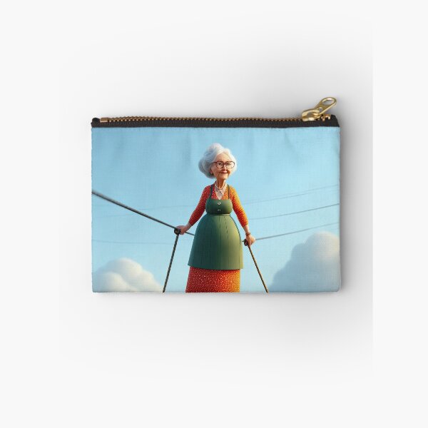 Item preview, Old Fart walking on a highwire designed and sold by Colin Bentham.