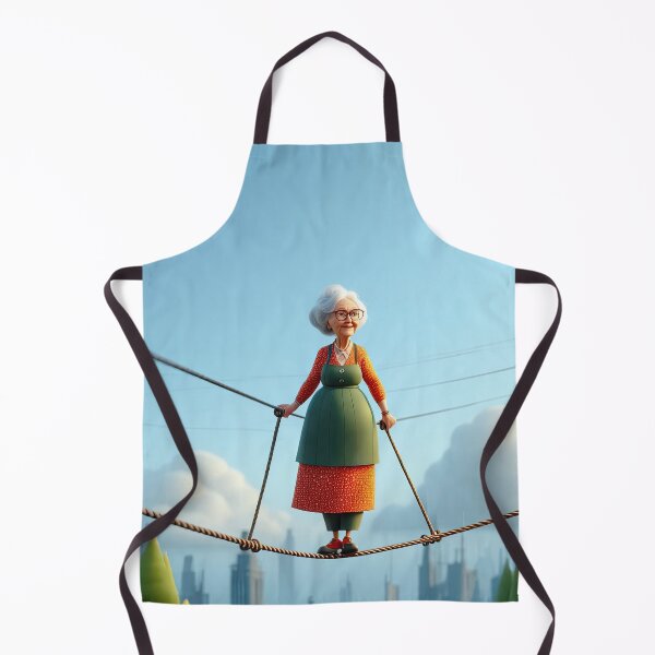 Item preview, Old Fart walking on a highwire designed and sold by Colin Bentham.
