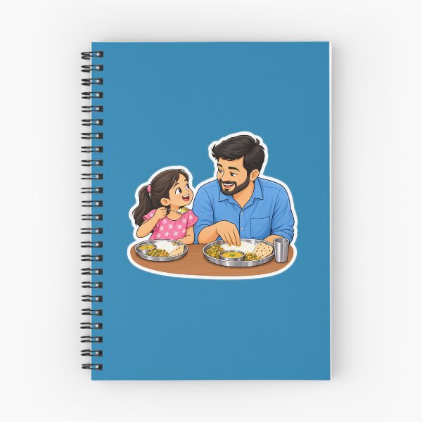 Item preview, Dad daughter  eating  designed and sold by Elisha1007.