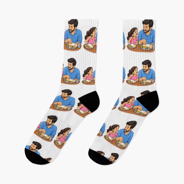 Item preview, Dad daughter  eating  designed and sold by Elisha1007.